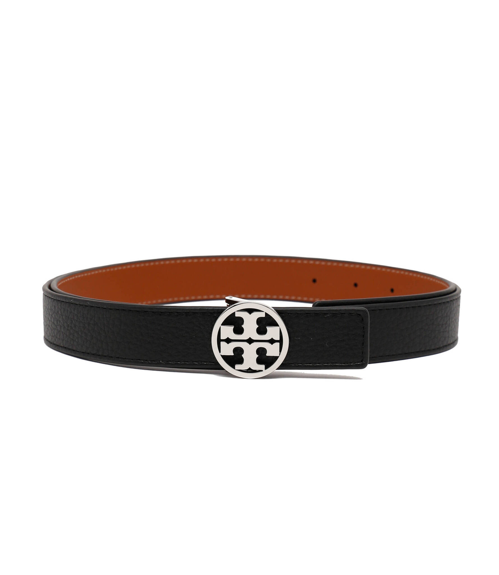 двухсторонний кожаный ремень 1" miller TORY BURCH - черный(138935)