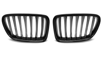 Решетка радиатора GLOSSY BLACK для BMW X1 E84 LCI 12-14