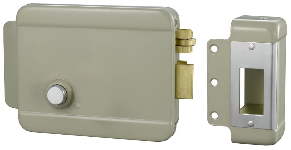 ST-RL073SI-GR Замок электромеханический накладной Smartec