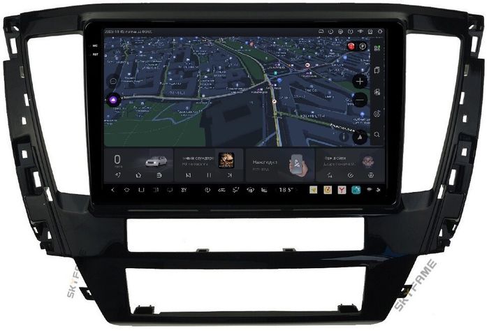 Магнитола для Mitsubishi Pajero Sport 3 2020-2024, Montero Sport (поддержка 360, климата и БК на русском!) - Kuberg DUDU7 SF-1038 QLed+2K, Android 13, Быстрейшая, UIS7870 (DUDU7), CarPlay, SIM-слот