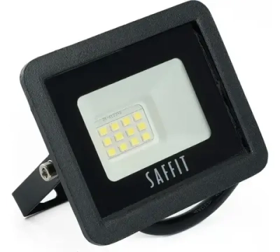 SFL 90-10 черный. Прожектор 10 W SMD LED 6400К 900 Lm IP65