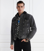 Джинсовая куртка Karl Lagerfeld Jeans - графитовый(240D1400)