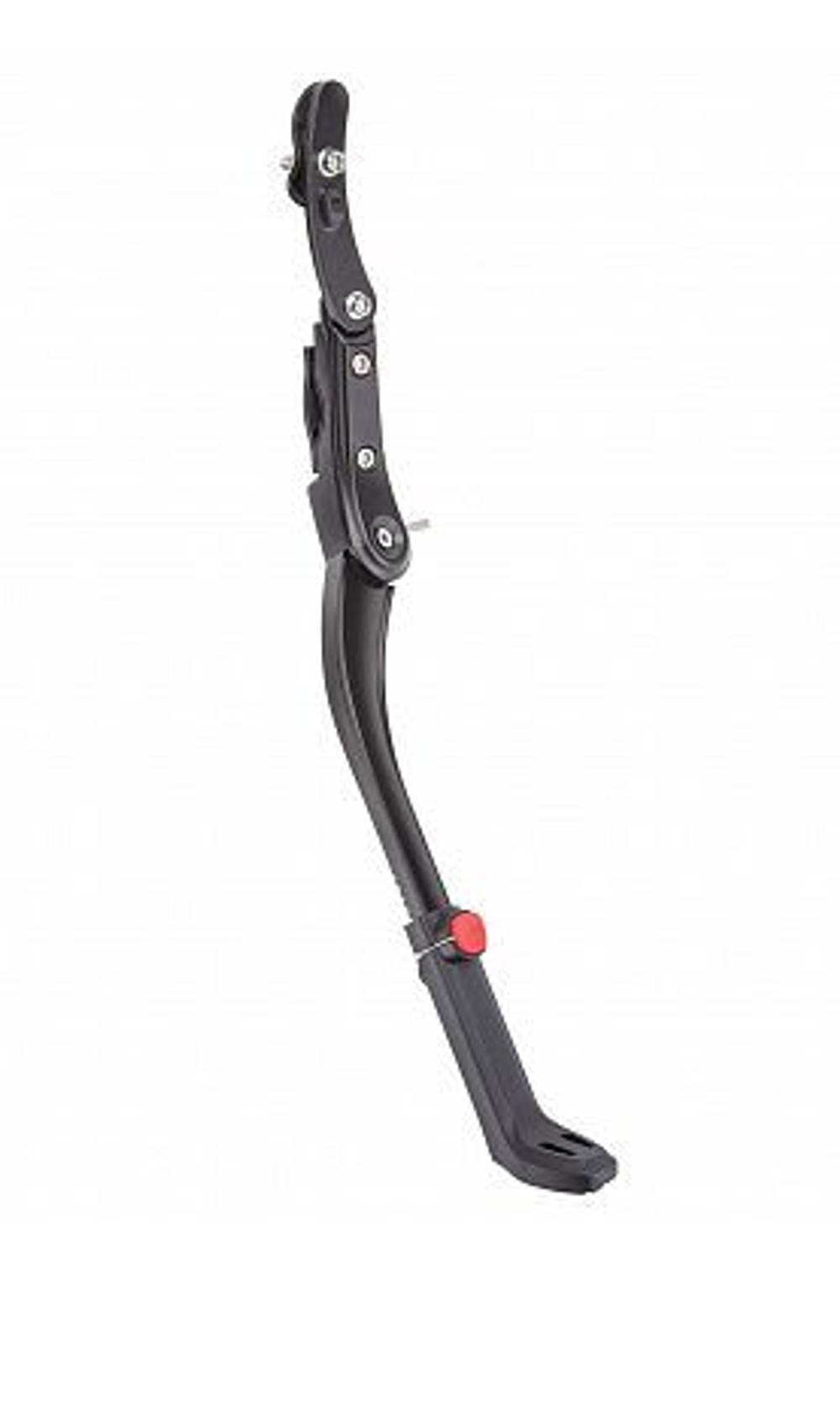 Подножка 20"-28" BLF-F13 задняя, крепление на 2 пера вилки, телескопическая, алюминиевая черная, арт. 390080 (10216170/140122/3010525, Китай)