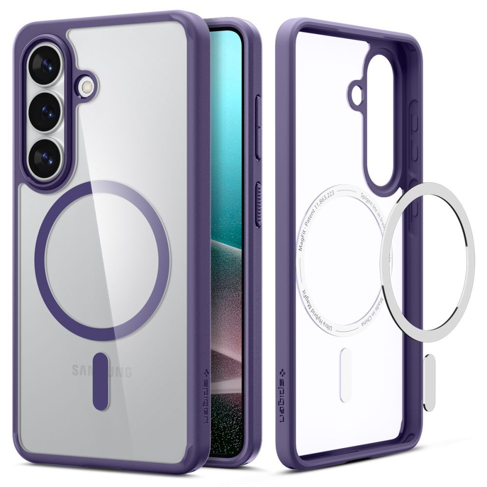 Чехол Spigen Ultra Hybrid Mag с MagSafe для Samsung Galaxy S26+ Plus Deep Purple