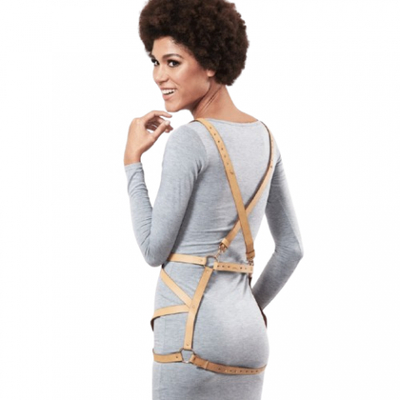Упряжь MAZE- Arros Dress от Bijoux Indiscrets, коричневый