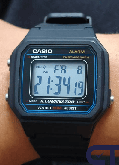 Casio W-217H-1A — унисекс наручные часы
