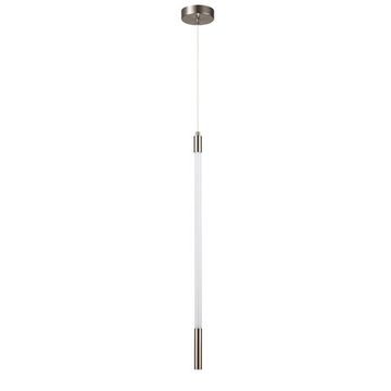 Подвесной светильник 10W 4000К V000052L 14008/1P Nickel белый/никель Filato Indigo