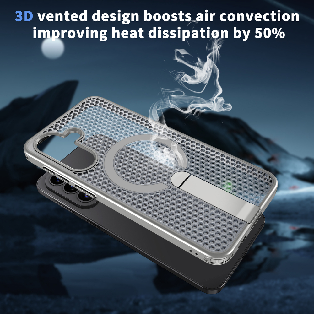 Прозрачный чехол Mesh Pro Magnetic Case для Samsung Galaxy A57 5G