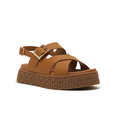 Кожаные босоножки lovely Liu Jo - коричневый(BA4131 P0102)