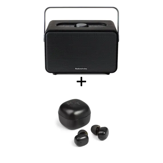 Radiotehnika Impulse P1 Black + Impulse T3 Black