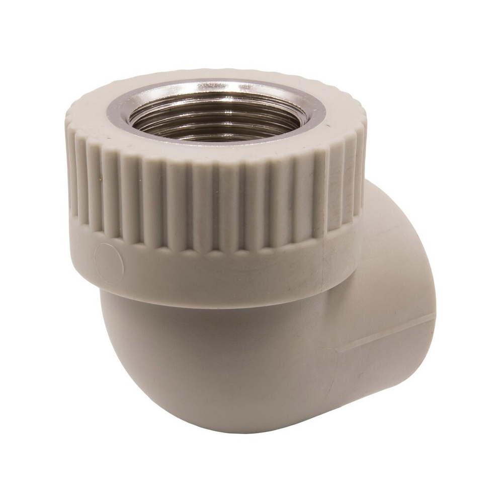 Уголок комб. вн 25х3/4'' EVER® СЕРЫЙ (Россия)