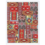 Набор ковриков ДЕКОРАТИВ (DECORATIVE) с рисунком и бахромой 60*100+40*60 деко deco 9