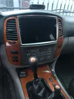 Магнитола для Toyota Land Cruiser 100, Lexus LX470 2002-2007 (экран климата снизу) - Teyes CC3L на Android 10, CarPlay, 4G SIM-слот