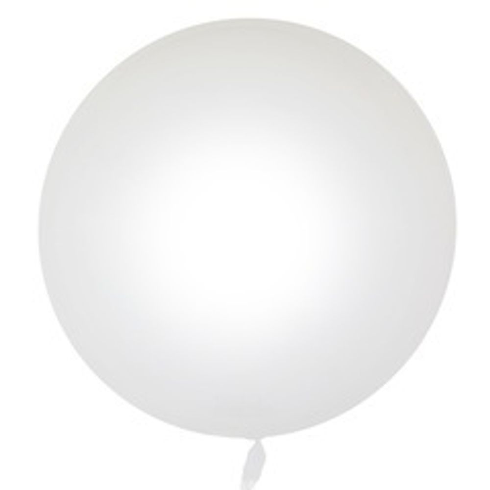 К Сфера 3D Deco Bubble Белый Глянец 18''/46 см