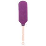 Фиолетовый пэддл Cherished Collection Leather and Suede Paddle - 41 см. (Цвет: фиолетовый)