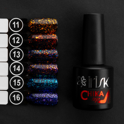 Irisk Chika Top - Топ Жидкие кристаллы без липкого слоя 16, 10мл