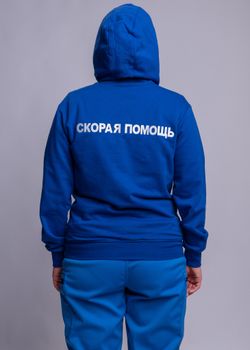 Толстовка кенгуру с капюшоном Скорая помощь MedicLine