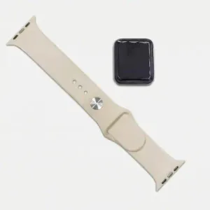 Ремешок силиконовый для HEALTHBAND Pro №5, кремовый