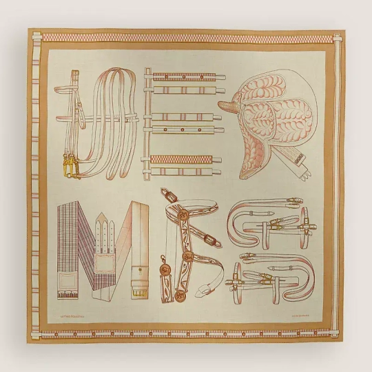 Шаль Letterres Equestres 140