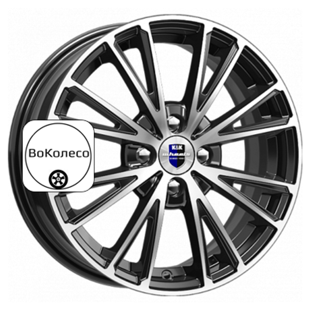 6x16/4x100 ET45 D67,1 Меандр (КС879) Алмаз черный SK K&K