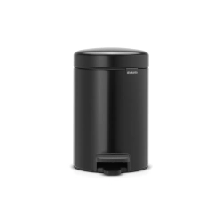 Brabantia Контейнер для мусора NewIcon 3л, черный матовый 113321