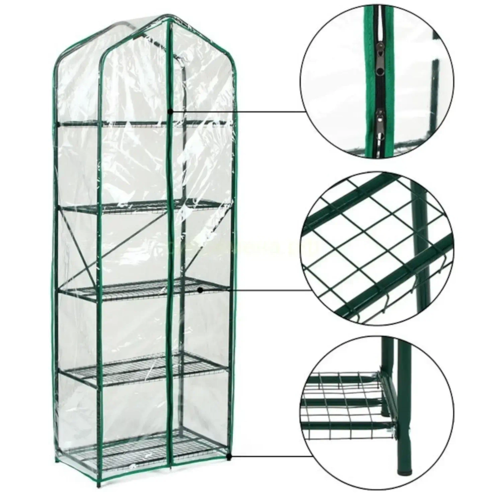 Парник для рассады «Green Home» 5 полок (чехол-плёнка)
