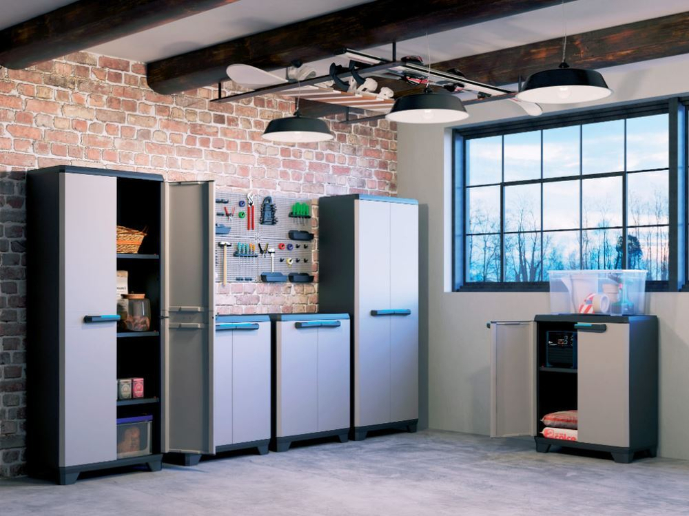 Пластиковый шкаф Keter Linear Tall Cabinet