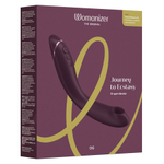 Фиолетовый вибромассажёр 17,6см для точки G c вакуумной стимуляцией Womanizer OG Pleasure Air for the G-Spot Vibrator & Stimulator Purple WZ171SG3