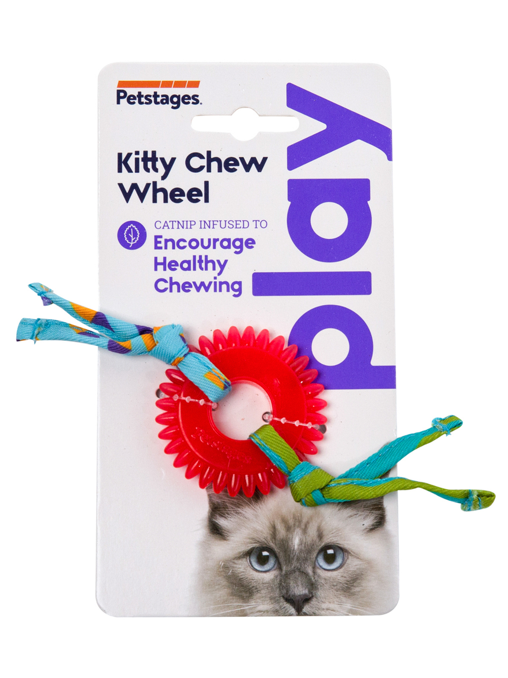 Petstages игрушка для кошек Dental "ОРКА колесико"