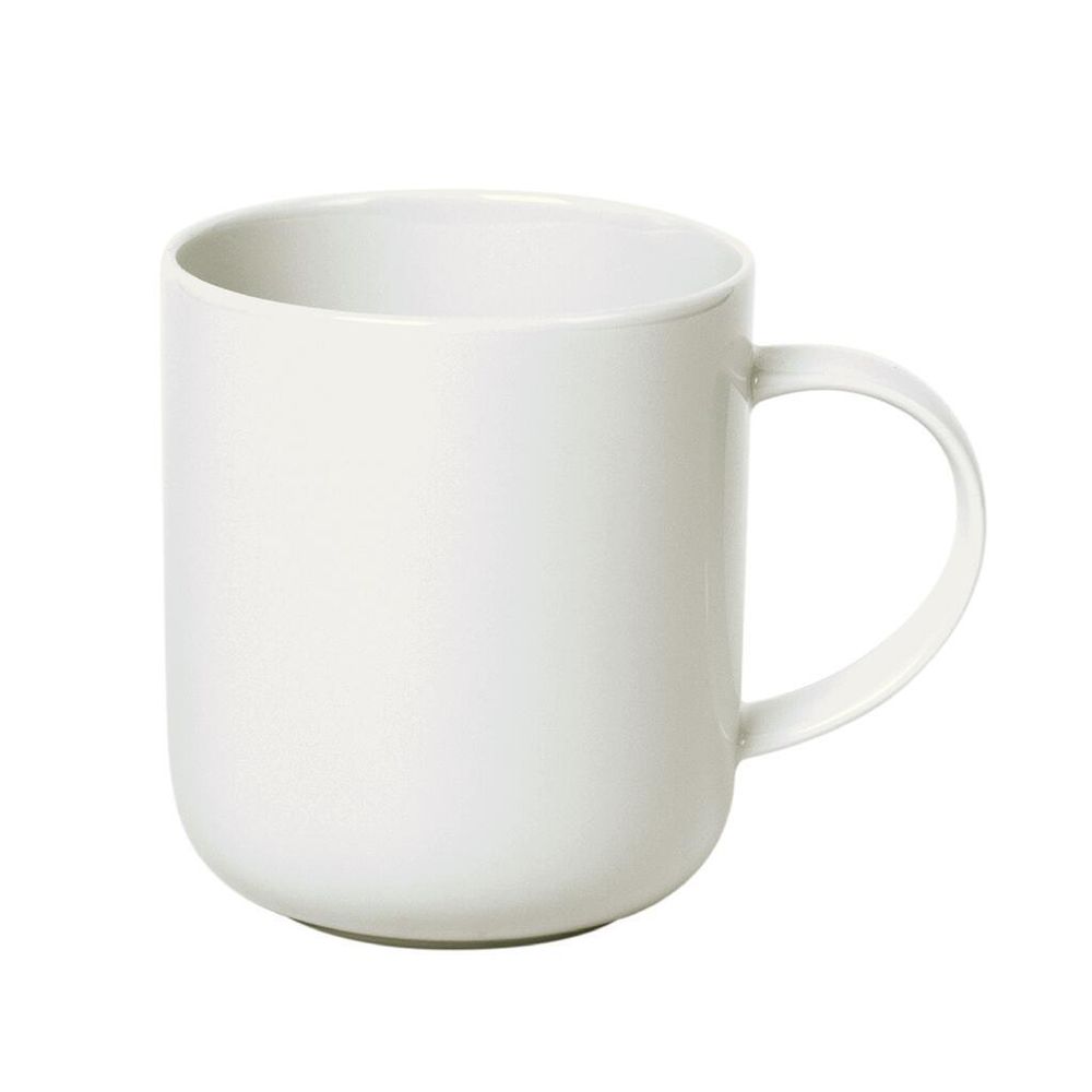 Кружка 350 мл белая d 8,3 см h9,2 см Coupe Fine Plus Noble [6]