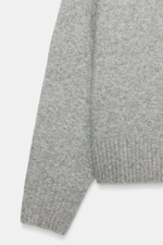 Мягкий трикотажный свитер - ZARA