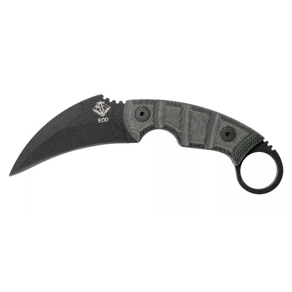 Цена наКерамбит Ontario Ranger, сталь 5160, рукоять микарта, gray/black