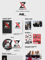 Альбом CRAXY - RE_ 1st Single Album RANDOM Version