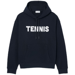 Мужская теннисная футболка Lacoste Tennis Print - black