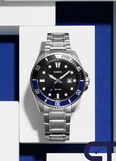 Casio MDV-107D-1A2 — мужские дайверские часы