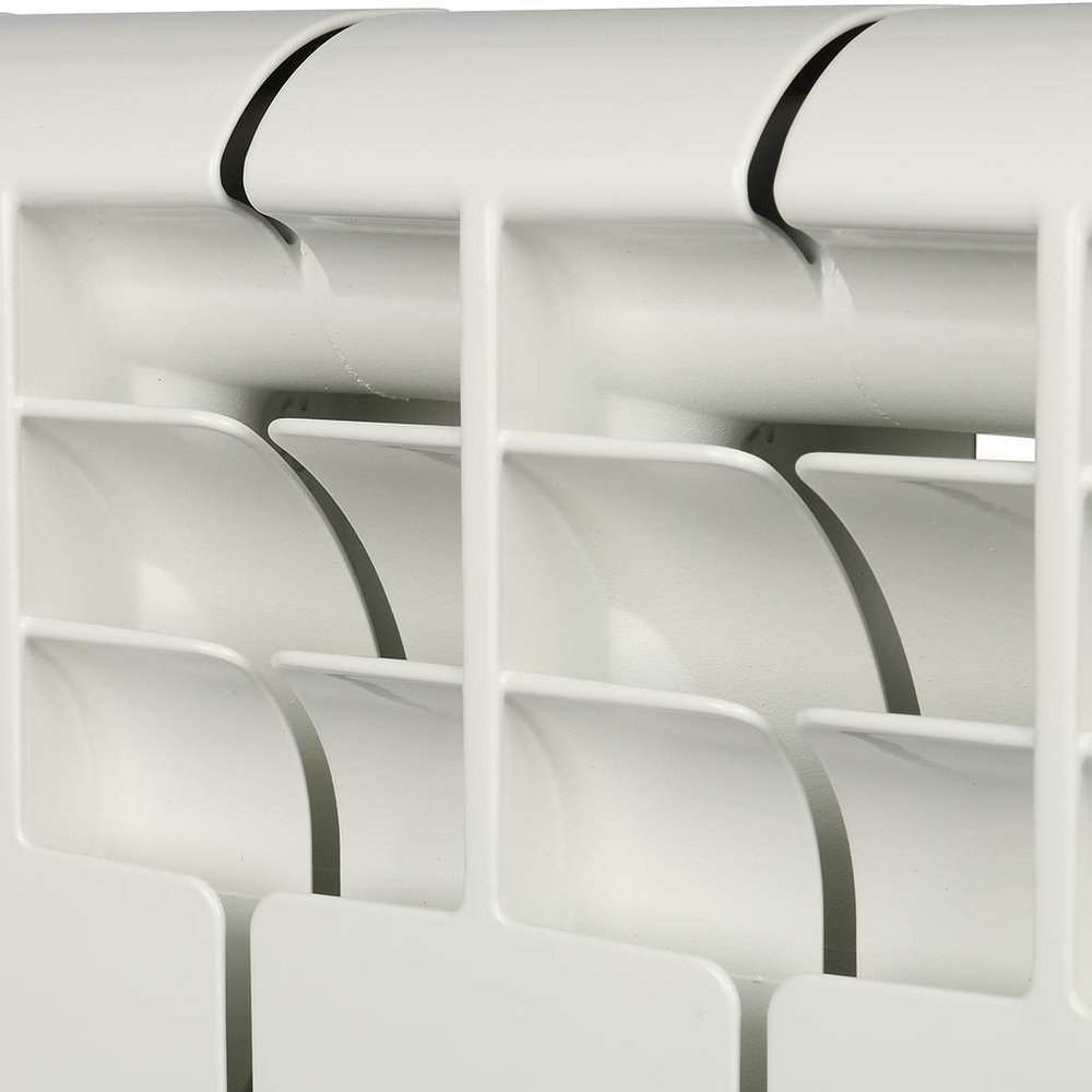 ROMMER Profi BM 350 (BI350-80-80-130)  4 секций радиатор биметаллический (RAL9016)