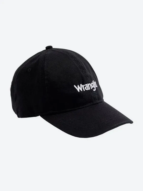 Кепка взрослая WRANGLER WASHED LOGO CAP BLACK
