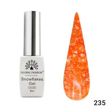 ГЕЛЬ ЛАК SNOWFLAKES 8 МЛ, 235