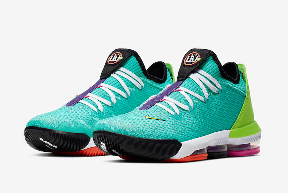 Заказать Nike LeBron 16 Low Hyper Jade