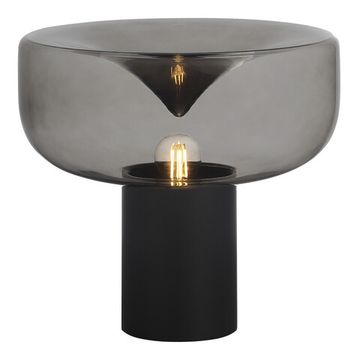 Прикроватная лампа LED 1*5W 3000K SL6014.404.01 чёрный/дымчатый Ripple ST-Luce