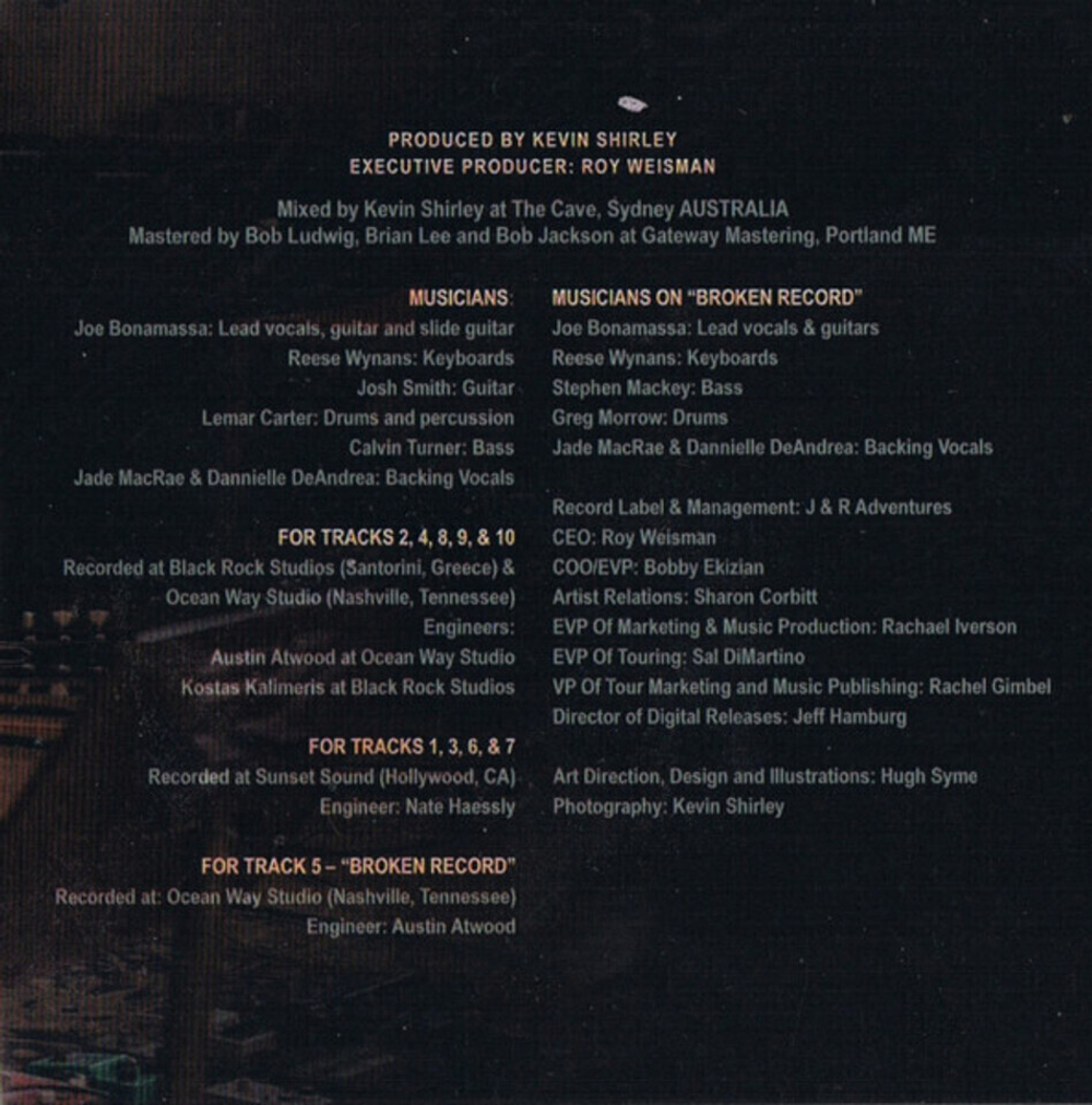 Joe Bonamassa / Breakthrough (CD)