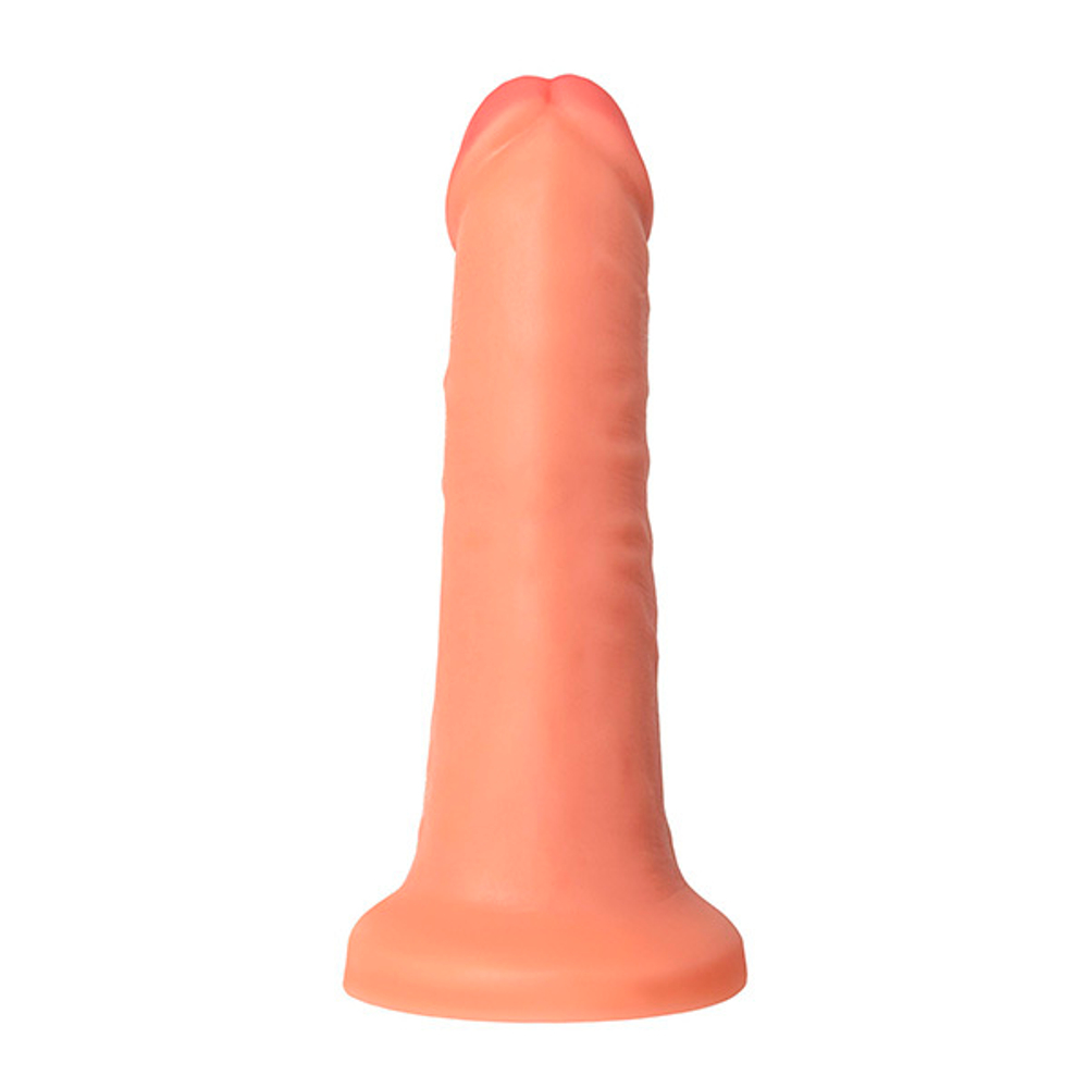 Телесный реалистичный фаллоимитатор 20см на присоске ToyFa RealStick Caliber 983014