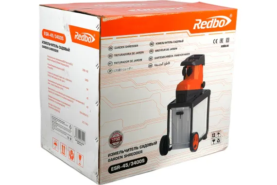 Измельчитель веток REDBO ESR-45/3400S