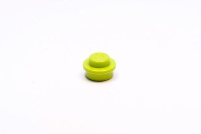 Lego 50шт Круглая кнопка 1x1 (зеленая) 4183133