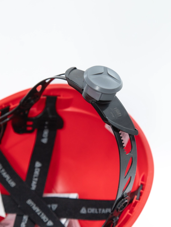 Каска защитная вентилируемая застежка ROTOR QUARTZ UP IV цвет красный