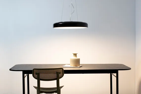 Подвесной светильник Cocotte-S Ø43см, черный LED 30W 3000K