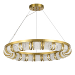 Светильник светодиодный, латунь, прозрачный, ESME, LED, 50