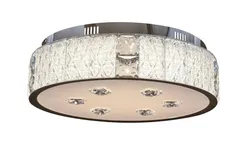 Люстра потолочная светодиодная NewRgy 6097R/108W CHR, 108 Вт, хромированная