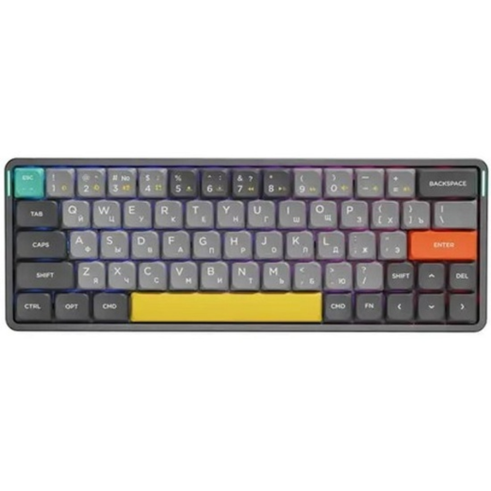 Клавиатура Nuphy AIR60 (Brown Switch) Wireless RGB Twilight (AIR60-TW3-F)