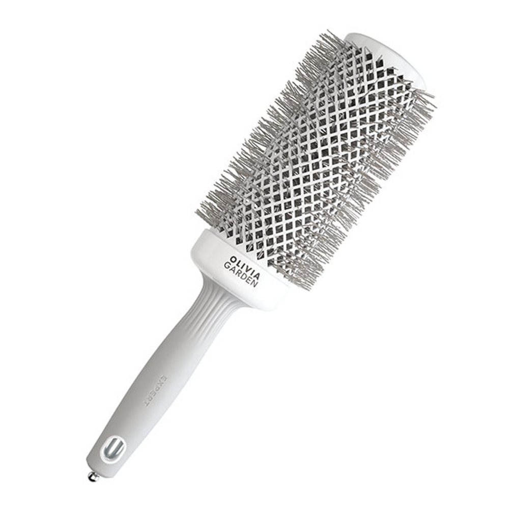 Olivia Garden Термобрашинг Expert Blowout Shine White&Grey Speed XL 55 мм ID2027